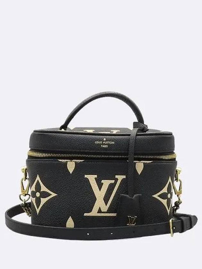 M45780 Black Monogram Empreinte Vanity PM Tote Bag Cross Strap - LOUIS VUITTON - BALAAN 2