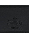 Saffiano Card Wallet Black 5402000EM S000B N401 - VIVIENNE WESTWOOD - BALAAN 5