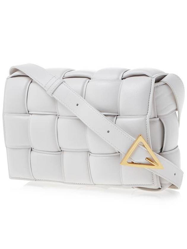 Gold Hardware Padded Cassette Cross Bag Chalk - BOTTEGA VENETA - BALAAN 3