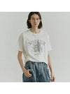 Archive Print Short Sleeve T-Shirt White - NOIRER - BALAAN 1