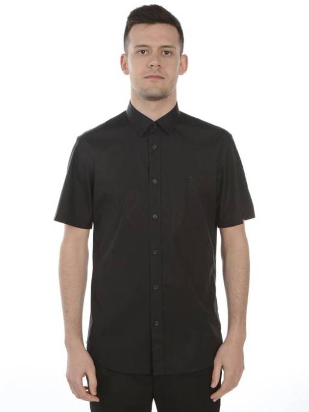 short sleeve shirt 8025764NERO BLACK - BURBERRY - BALAAN 1