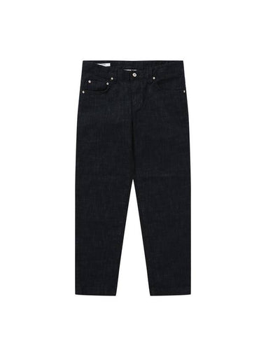 Tapered Denim Jeans Indigo Blue - SOLEW - BALAAN 1