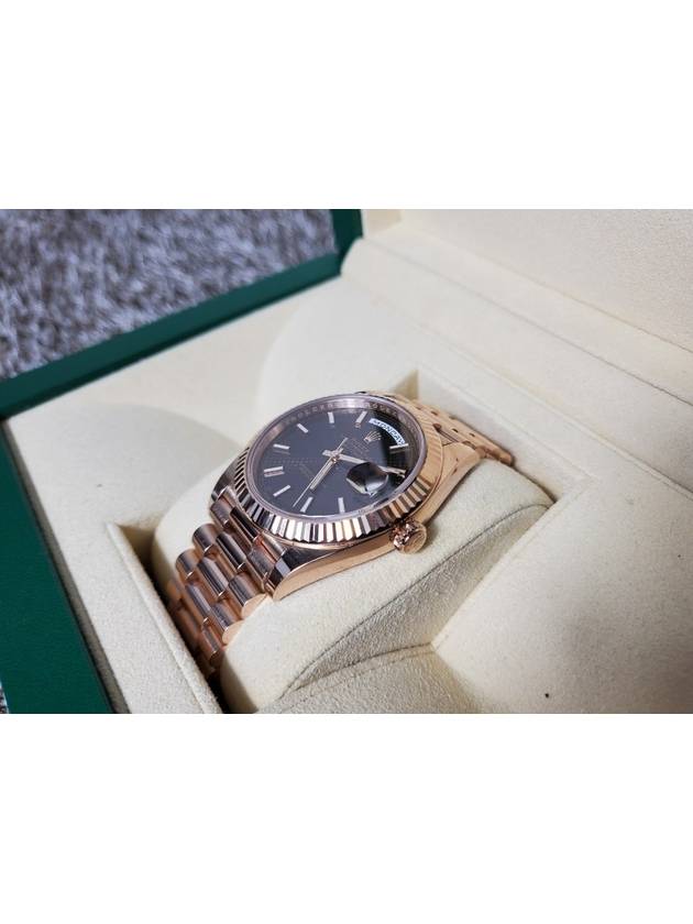 Rolex Day Date Choco Board 228235a 17 Years - ROLEX - BALAAN 4