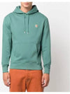 Fox Head Patch Regular Hoodie Teal Grey - MAISON KITSUNE - BALAAN 3