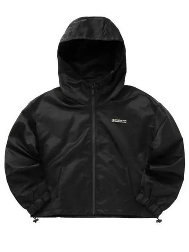 24 Good Health Nylon Windbreaker Black White JA017S405GB Jacket - SPORTY & RICH - BALAAN 1