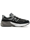 Kids 990v6 Low Top Sneakers Black Silver - NEW BALANCE - BALAAN 3