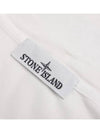 Logo Patch Short Sleeves T-Shirt White - STONE ISLAND - BALAAN 5