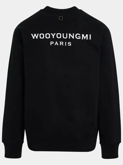 Back Logo Sweatshirt Black - WOOYOUNGMI - BALAAN 2