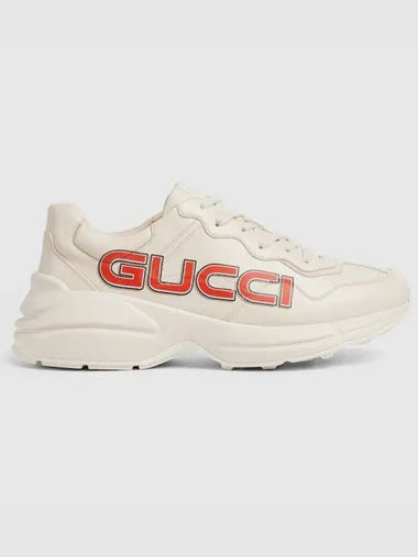 Rhyton Low Top Sneakers Ivory - GUCCI - BALAAN 1