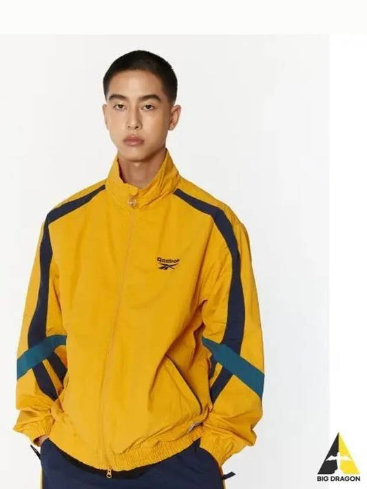 Legend Warm up Windbreaker Yellow Navy - REEBOK - BALAAN 1