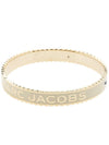 The Medallion Large Bangle Bracelet Gold - MARC JACOBS - BALAAN 10