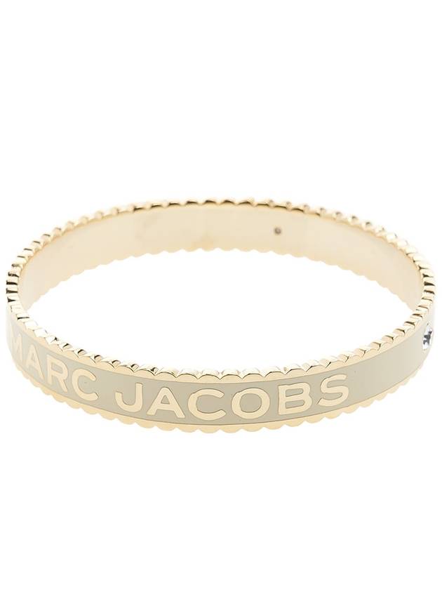 The Medallion Large Bangle Bracelet Gold - MARC JACOBS - BALAAN 10