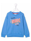 Kids Logo Print Sweatshirt Blue W15594 784 - MARC JACOBS - BALAAN 2