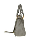 Grained Calfskin Small Tote Bag Grey - CHLOE - BALAAN 4