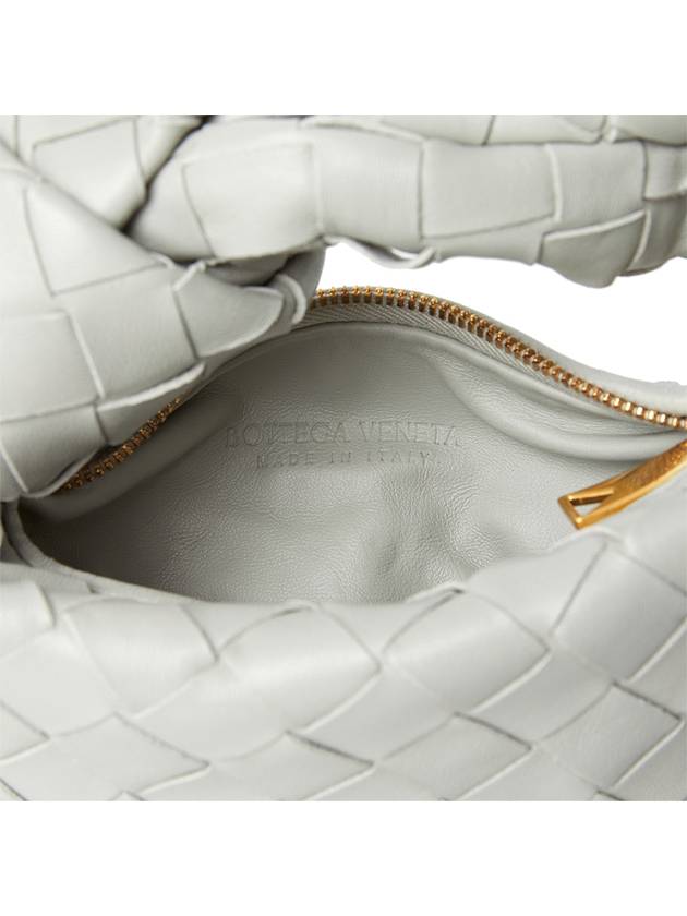 Candy Jodie Intrecciato Tote Bag Grey - BOTTEGA VENETA - BALAAN 7