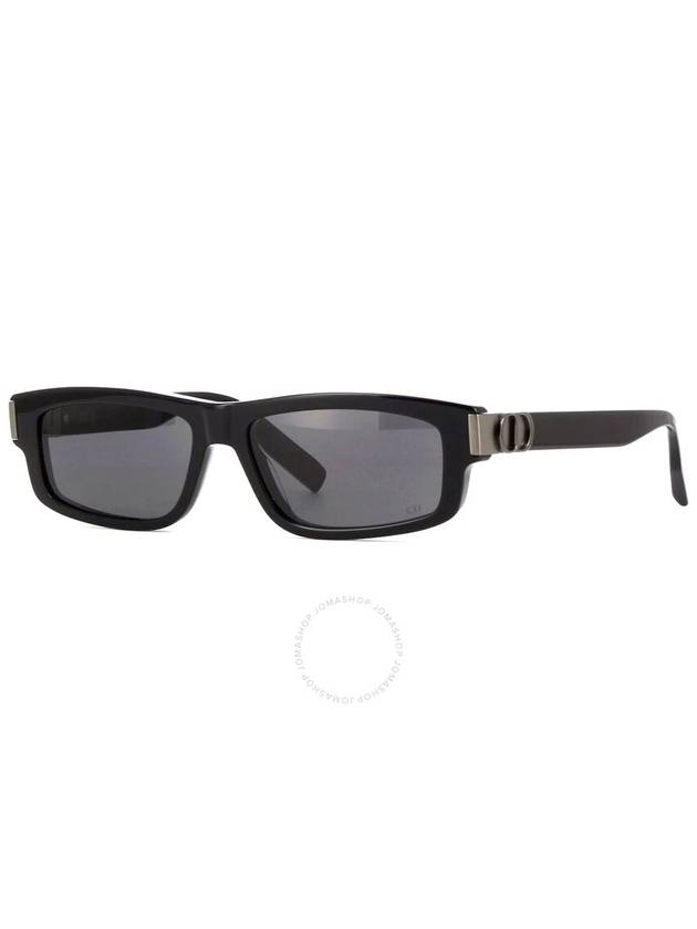 Dior CD ICON S2I Smoke Rectangular Men's Sunglasses DM40123I 01A 55 - DIOR - BALAAN 1