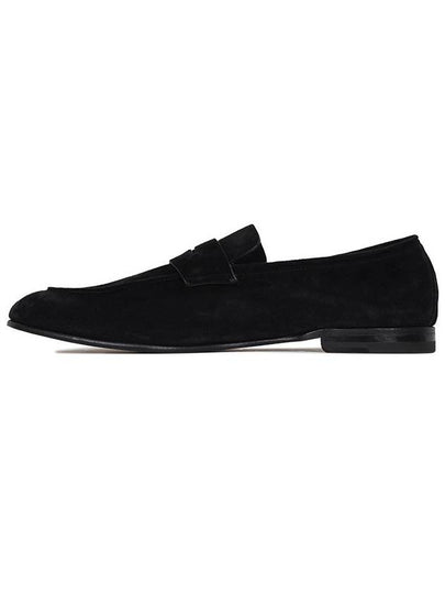 Zegna Black LASOLA Suede Loafer LHCAC A4675Z NER - ERMENEGILDO ZEGNA - BALAAN 2