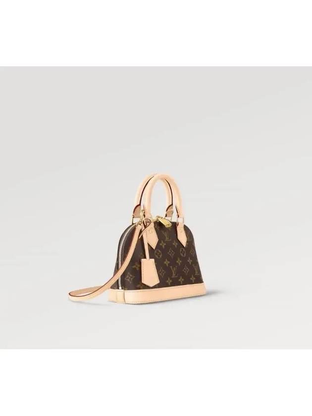 Alma BB Monogram Canvas Tote Bag Brown - LOUIS VUITTON - BALAAN 3