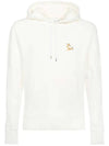 Chillax Fox Patch Classic Hoodie Ecru - MAISON KITSUNE - BALAAN 2