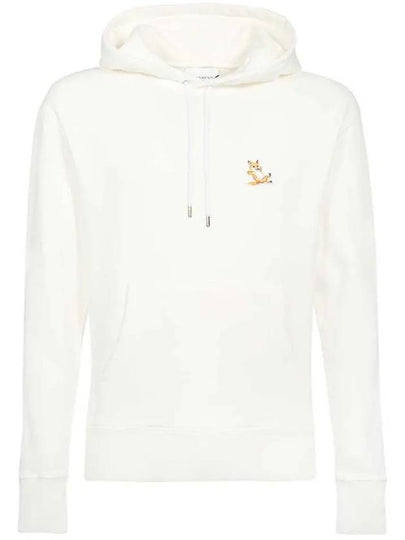 Chillax Fox Patch Classic Hoodie Ecru - MAISON KITSUNE - BALAAN 2