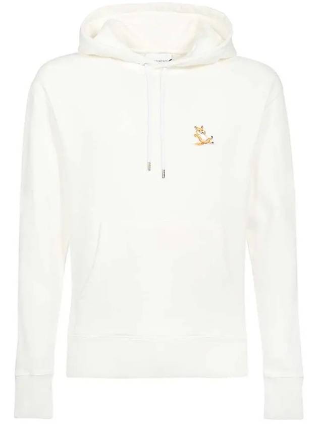 Chillax Fox Patch Classic Hoodie Ecru - MAISON KITSUNE - BALAAN 2