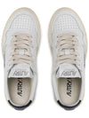 Medalist Black Heel Tab Low Top Sneakers White - AUTRY - BALAAN 3