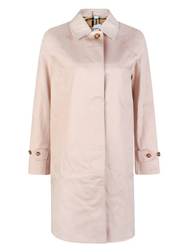 Pocket Button Gabardine Cotton Single Coat Beige - BURBERRY - BALAAN 1