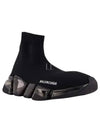 Speed ​​2.0 Stencil High Top Sneakers Black - BALENCIAGA - BALAAN 2