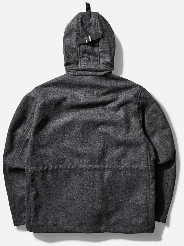 Shetland Twill Hooded Jacket Grey - CP COMPANY - BALAAN 3