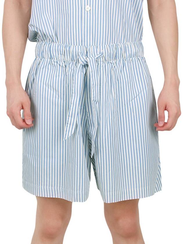 Poplin Striped Pajama Short Pants SWS PB - TEKLA - BALAAN 2