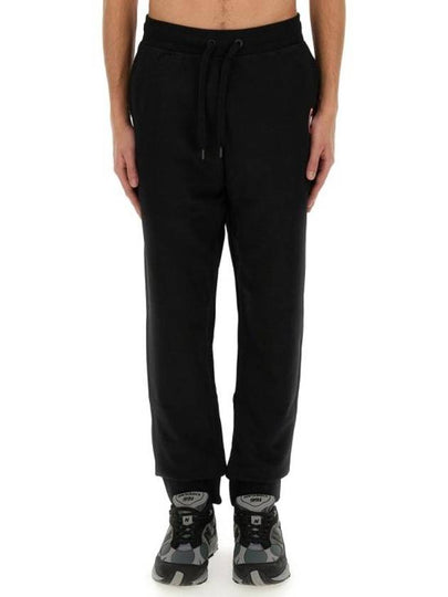 Men's Huron Logo Jogger Pants Black - CANADA GOOSE - BALAAN 2