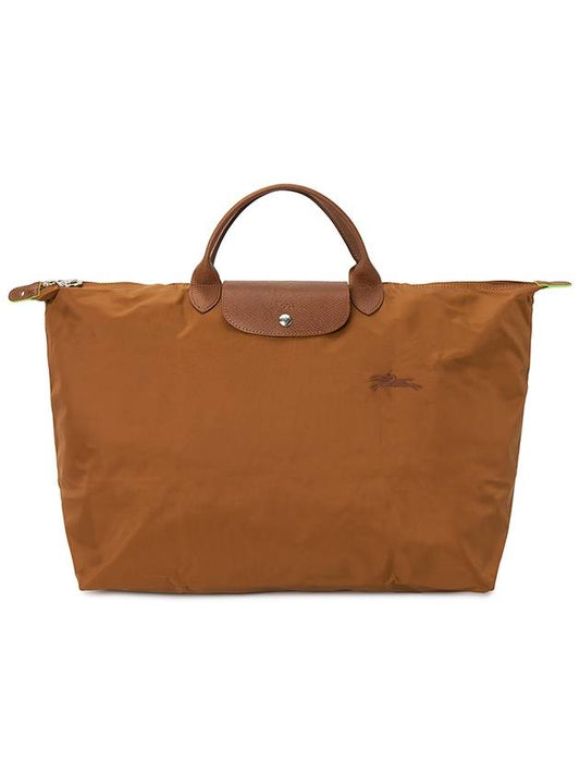 Le Pliage Small Travel Tote Bag Brown - LONGCHAMP - BALAAN 2