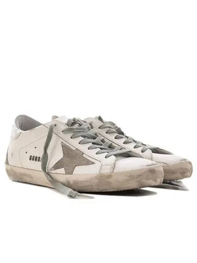 Superstar Silver Heel Tab Sneakers White - GOLDEN GOOSE - BALAAN 2