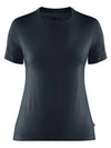 Women's Abisko Wool Short Sleeve T-Shirt Dark Navy - FJALL RAVEN - BALAAN 2