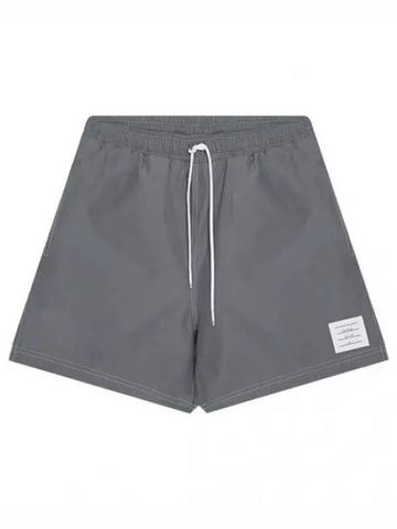 Ripstop topstitching track shorts short pants - THOM BROWNE - BALAAN 1