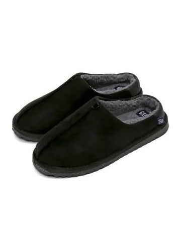 Folding suede cold weather slippers black - GAP - BALAAN 1