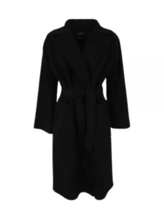 Rovo Wool Single Coat Black - MAX MARA - BALAAN 2