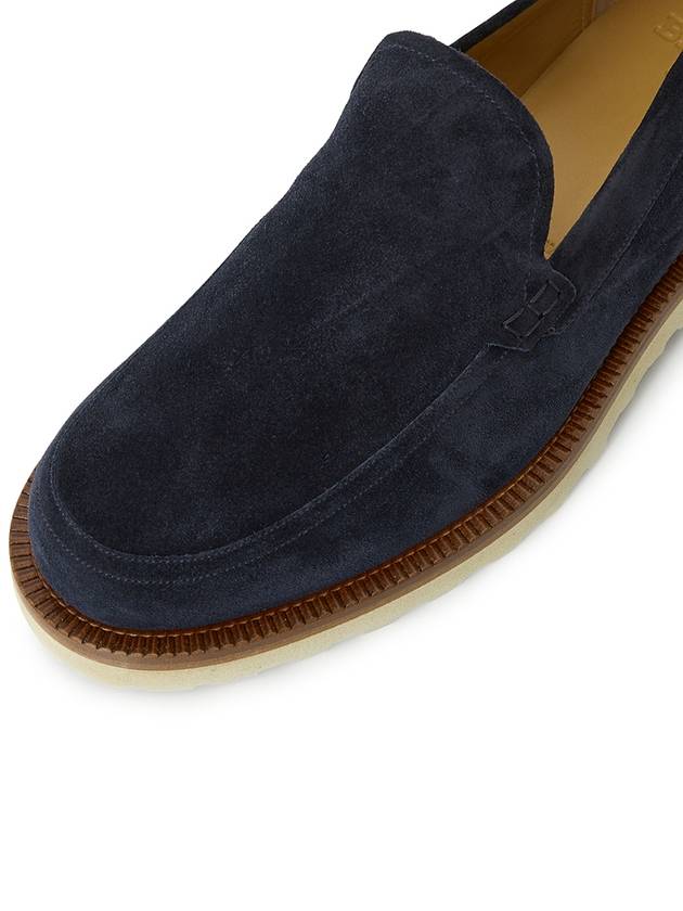 Norvald Novald leather loafers midnight blue - BALLY - BALAAN 8