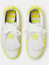 Contrast Accent Kiltie Durf Golf Spikeless Yellow White - G/FORE - BALAAN 3