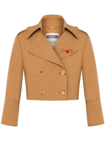 Moschino Jackets Brown - MOSCHINO - BALAAN 1