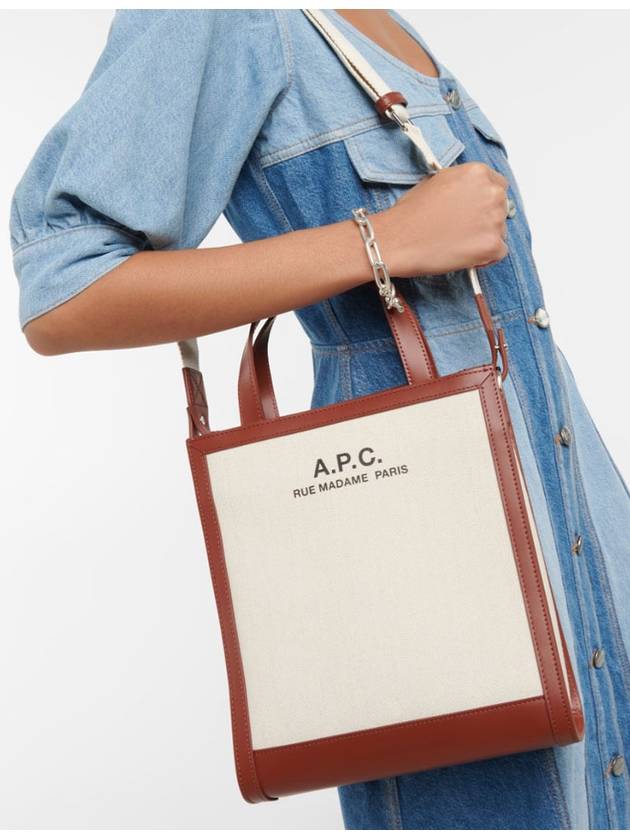 Camille Small Canvas Tote Bag COEYO M61622 - A.P.C. - BALAAN 1