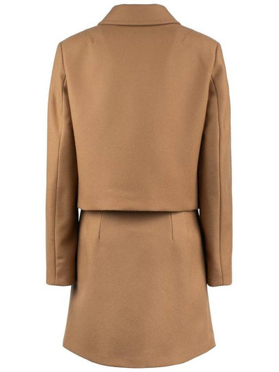 Fay Camel Suit In Wool Cloth - FAY - BALAAN 2