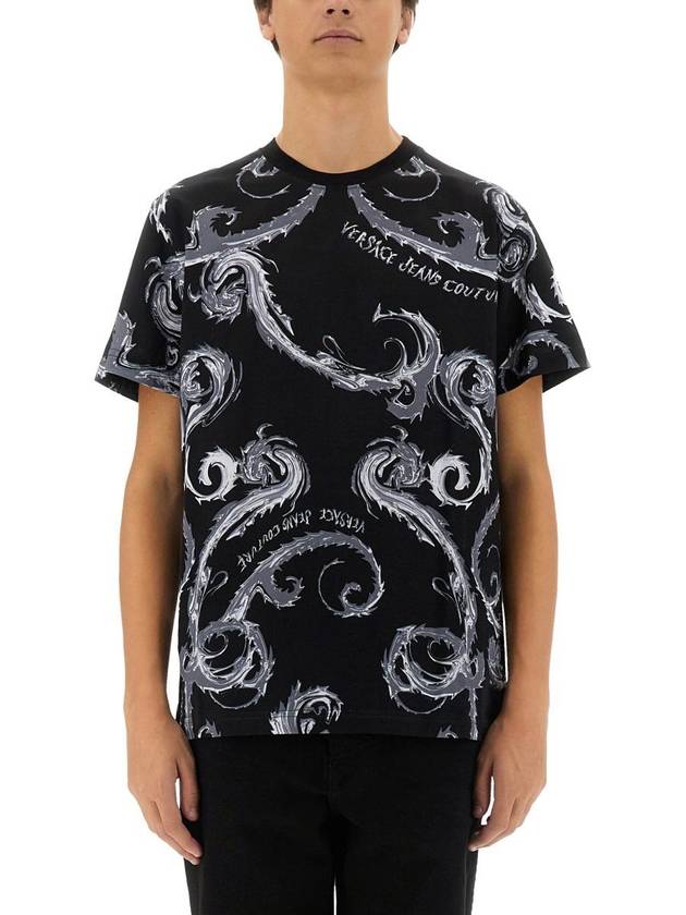 Versace Jeans Couture "Chromo Couture" Tshirt - VERSACE - BALAAN 1