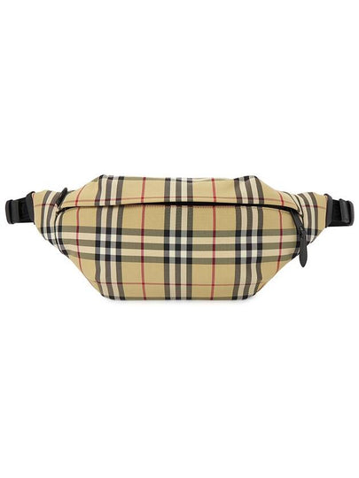 Vintage Check Nylon Belt Bag Beige - BURBERRY - BALAAN 2