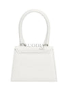 Le Chiquito Mini Tote Bag White - JACQUEMUS - BALAAN 6