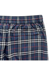 Check Swim Shorts Navy - BURBERRY - BALAAN 5