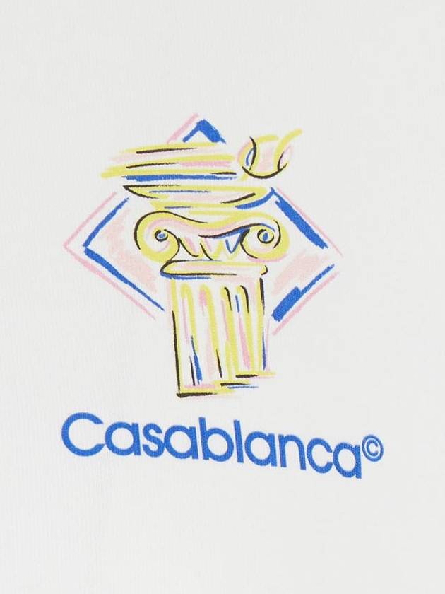 Diamond Column Printed T-Shirt - CASABLANCA - BALAAN 3