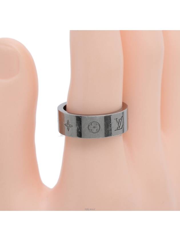 Men s LV Instinct Ring Silver M00514 - LOUIS VUITTON - BALAAN 8