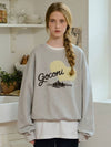 Cozy Haven Sweat Shirts Melange Gray Sweatshirt - GOCORI - BALAAN 1