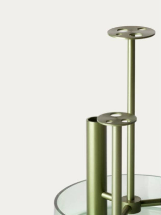 Fritz Hansen Ikeru Base High Forest Green Ikeru Vase - HERMES - BALAAN 2